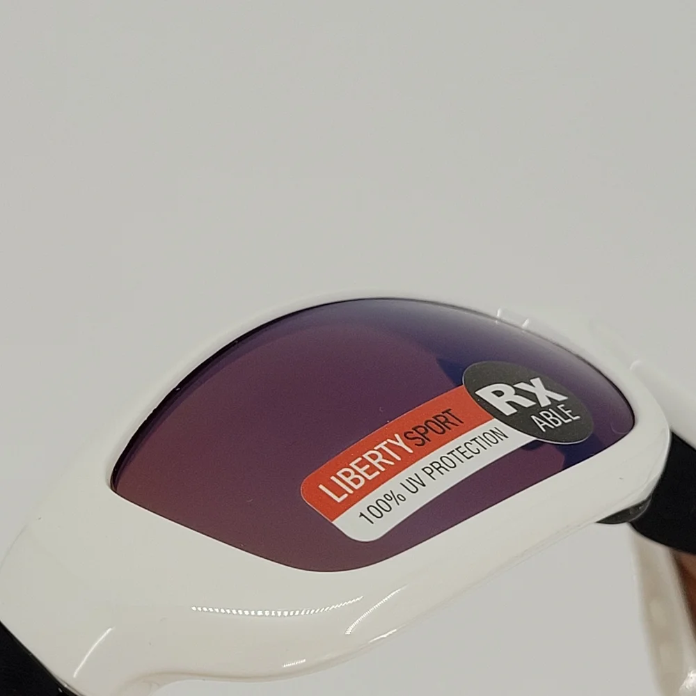 Liberty Sport Chaser Wrap Sunglasses Mirriored White 100% UV NEW *Display